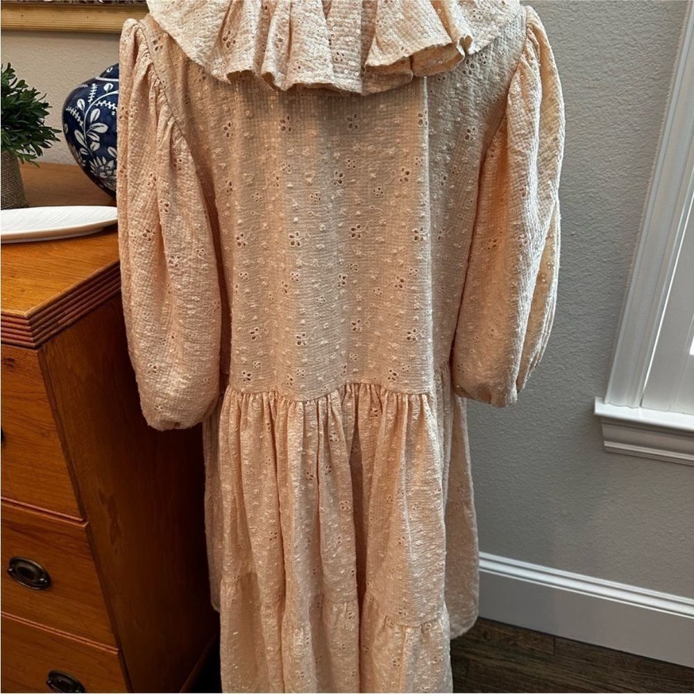 NWOT Stine Goya eyelet and sparkles babydoll dress XL - Picture 11 of 14